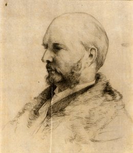 Portrét Roberta Hoea od J. Alden Weir
