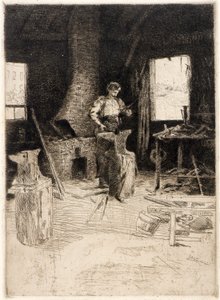 Kovárna od J. Alden Weir