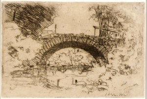 Kamenný most od J. Alden Weir