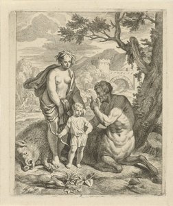 Achilles učil Chiron Scény ze života Achilla (název série) Vitam et mortem achilli (název série)