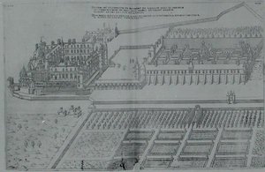 Schloss Gaillon und Gärten, aus 