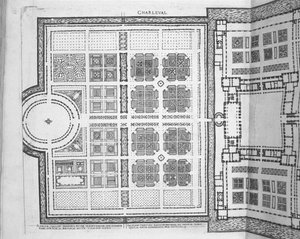Gärten in Charleval, aus 