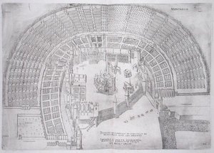 Das Schloss von Montargis und seine Gärten, aus 