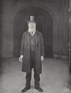 Sir Edwin Durning-Lawrence, Bart (černobílá fotografie) od J. Benjamin Stone