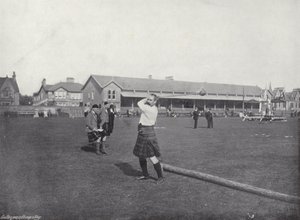 The Inverness Gathering, házení kladivem od J. Benjamin Stone