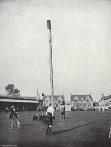 Shromáždění Inverness, házení Caberem od J. Benjamin Stone