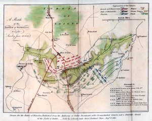 Bitva u Waterloo, 1815 1816. od J Booth