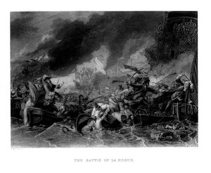 Bitva u La Hogue, 1692, 1860