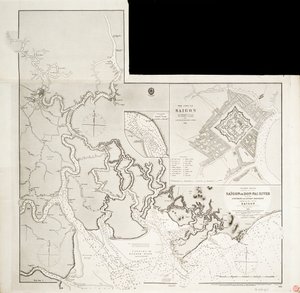 Mapa Indočíny