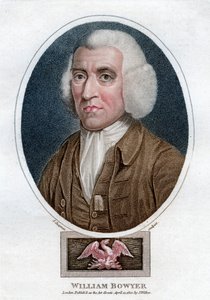 William Bowyer, anglický tiskař a literární redaktor z 18. století, 1800. od J. Chapman