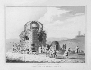 Rachelin hrob. Genesis. 35,20, 1830
