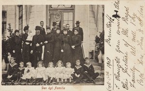 Dánská královská rodina od J. Peterson and Co