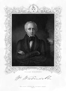 William Wordsworth , anglický romantický básník, 19. století.
