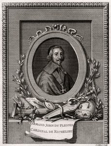 Armand Jean Du Plessis, kardinál a vévoda z Richelieu, 1775