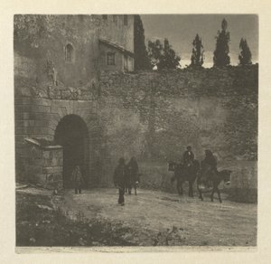 Práce s kamerou: Brána - Segovia, 1914. od J. Craig Annan