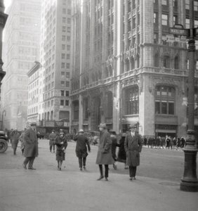 Lower Broadway, New York City, USA, 20. století