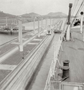 SS Orbita, Panamský průplav, Panama, 20. století