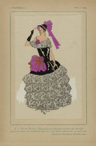 Velmi pařížský, 1923, č. 7: 2 - KRÁLOVSKÝ PALÁC. - Okouzlující drahocenný... od J. Dory