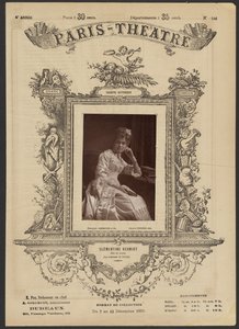 Pařížské divadlo: Clementine Schmidt od J. Émile Tourtin