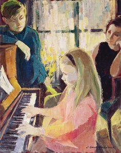 U klavíru od J. Gard-Urbanek