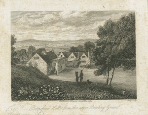 Dovedale - Beresford Hall: ocelorytina, nd [1815] (tisk)