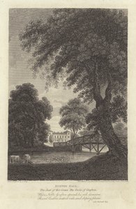Robert Bloomfield, básník: Euston Hall (rytina) od J. Greig