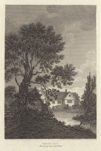 Robert Bloomfield, básník: Troston Hall, sídlo Capel Lofft Esquire (rytina) od J. Greig