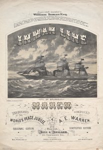 Inman Line březen, 1872. od J. H. Bufford