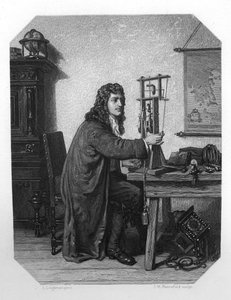 Christiaan Huygens, holandský matematik, astronom a fyzik ze 17. století, c1870.