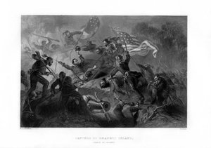 Charge of the Zouaves, Capture of Roanoke Island, North Carolina, 1862-1867.