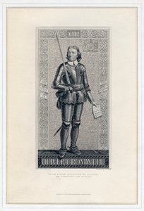 Oliver Cromwell 1599-1658, 19. století.