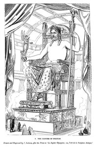 Jupiter z Phidias, 1843
