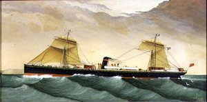 Poštovní loď Spojených států od J. Kinney