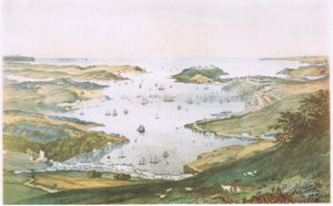 Přístav Falmouth od J. Lynn