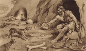 Cave-Man (litho)