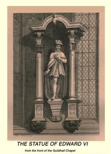 Socha Edwarda VI., 1886 od J Mills