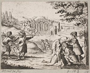 Ilustrace k Adamu Oleariusovi, „Perský Rosenthal od geniálního básníka Schich Saadi […]“, Schleswig 1660