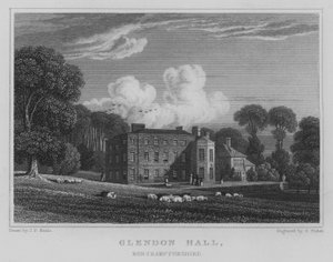 Glendon Hall, Northamptonshire od John Preston Neale