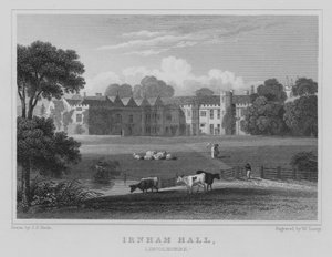Irnham Hall, Lincolnshire (rytina)