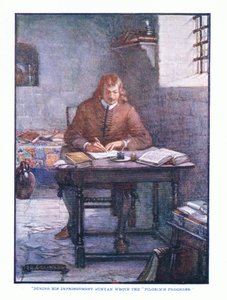 Během svého uvěznění Bunyan napsal The Pilgrims Progress z anglické literatury pub. od T C & EC Jack, kolem roku 1920