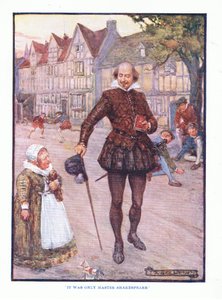 Byl to pouze mistr Shakespeare, z English Literature pub. od T C & EC Jack, kolem roku 1920 od J. R. Skelton