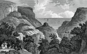 Danes Dyke, c19. století. od J. Rogers