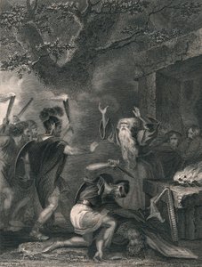 Masakr druidů, polovina 19. století.