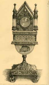 Relikviář, počátek 13. století, 1881. od J. S. Goepel