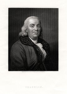 Benjamin Franklin, politická osobnost a státníci Spojených států, 19. století od J. Thomson