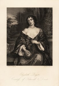 Elizabeth Bagot nebo Mary, hraběnka z Falmouthu a Dorsetu, manželka Charlese Berkeleyho od J. Thomson