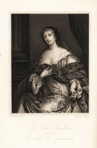 Elizabeth Hamilton, La Belle Hamilton, poté hraběnka de Grammont, manželka Philiberta de Grammont, jedné z Windsorských krás