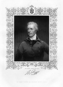 William Pitt, mladší, britský politik a předseda vlády, 19. století od J. Thomson