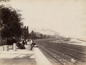 Pohled na 35. ulici při pohledu na sever, Chicago, c.1888 od J. W. Taylor