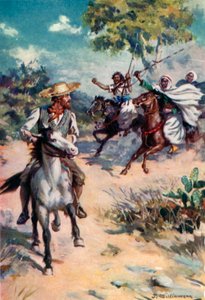 Mungo Park, pronásledovaný maurskými lupiči od J. Williamson